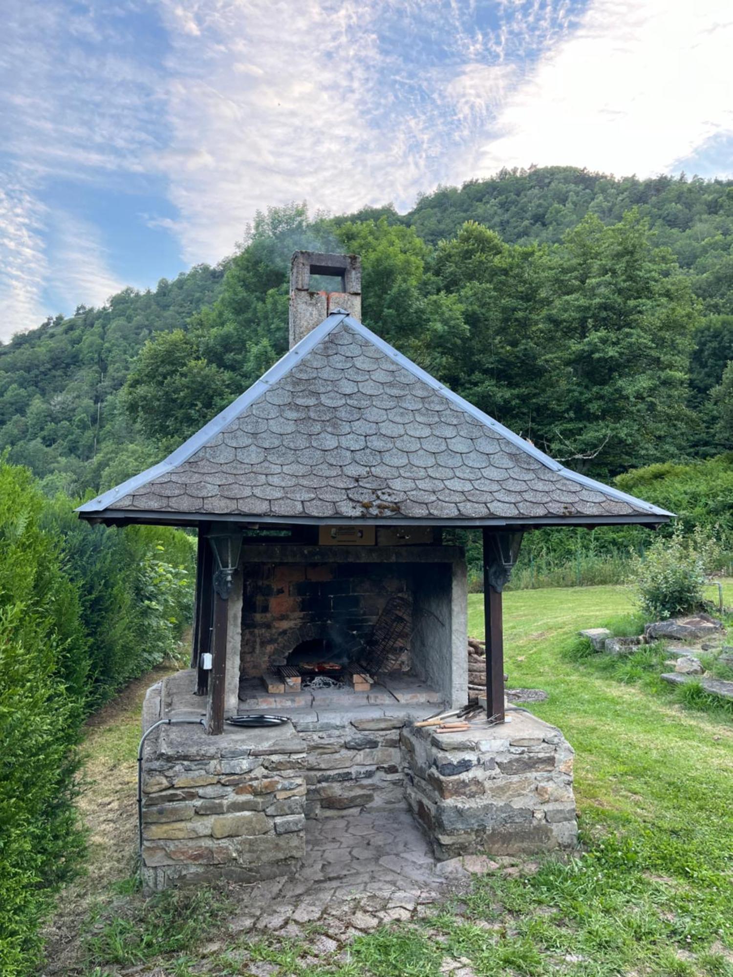 Gite-Auberge Du Pont De Lanau Neuvéglise Dış mekan fotoğraf